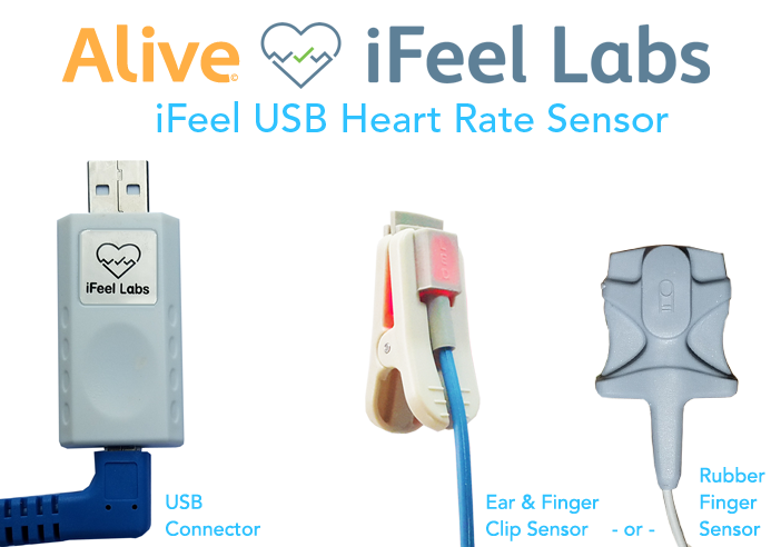 Alive with iFeel USB Heart Rate Sensor